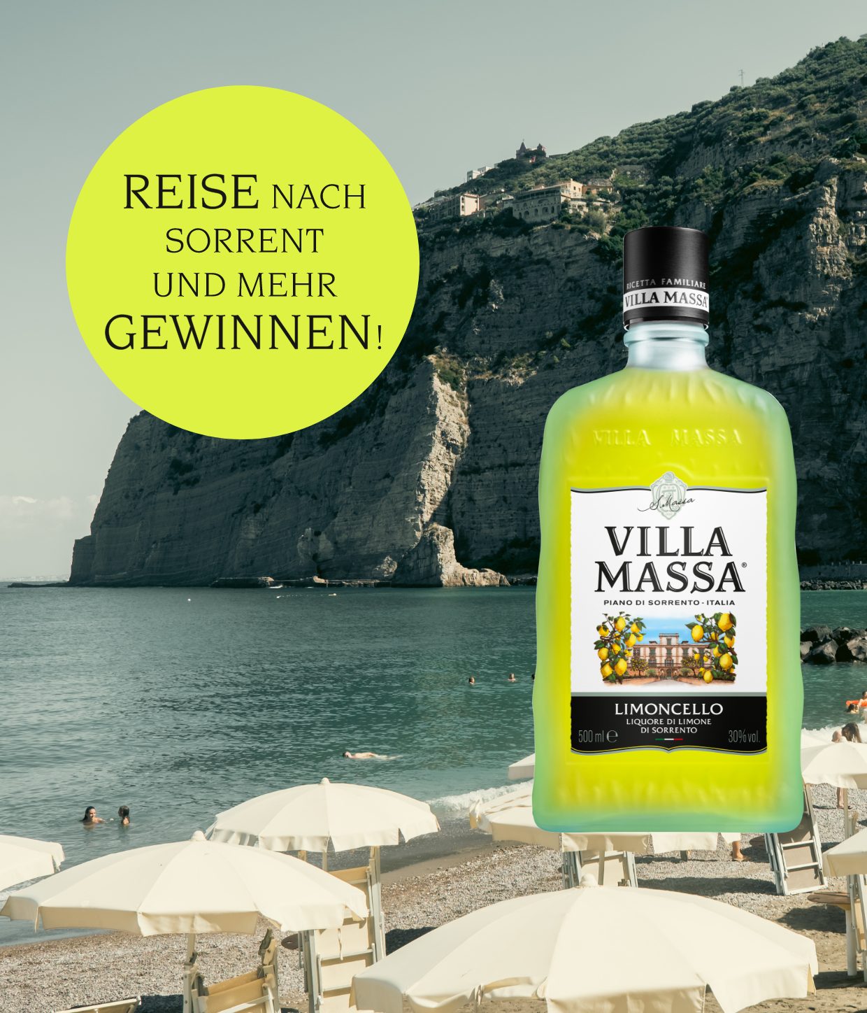 Gewinne mit Villa Massa eine Reise nach Sorrent und mehr!